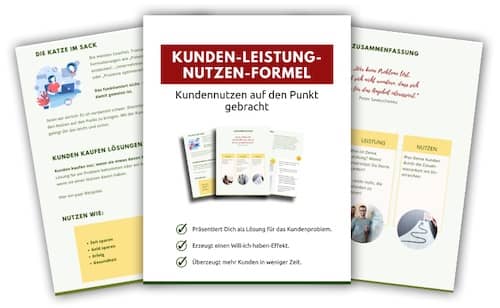 Bonus: Kunden-Leistung-Nutzen-Formel