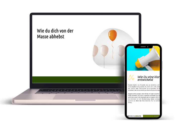 Positionierung Kompaktkurs plus Expertenfeedback im 45-minütiges Einzelcoaching.