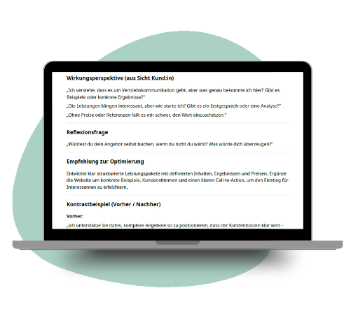 Foto von einem Laptop, der das Ergebnis einer Marketingwirkungsanalyse zeigt